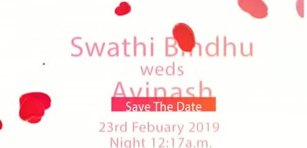  Swathi naidu online wedding invitation to all